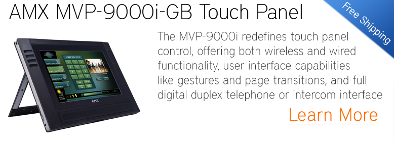 AMX MVP-9000i-GB Modero Wireless Touch Panel